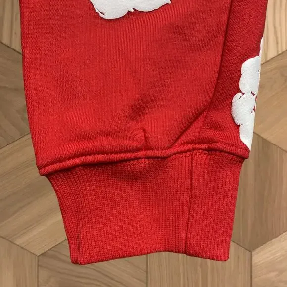 DENIM TEARS Hoodie Red